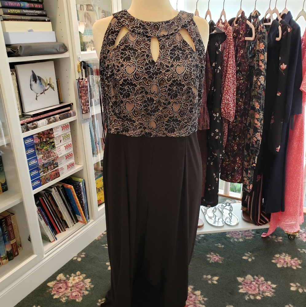 18W Formal One-Piece Pant Suit